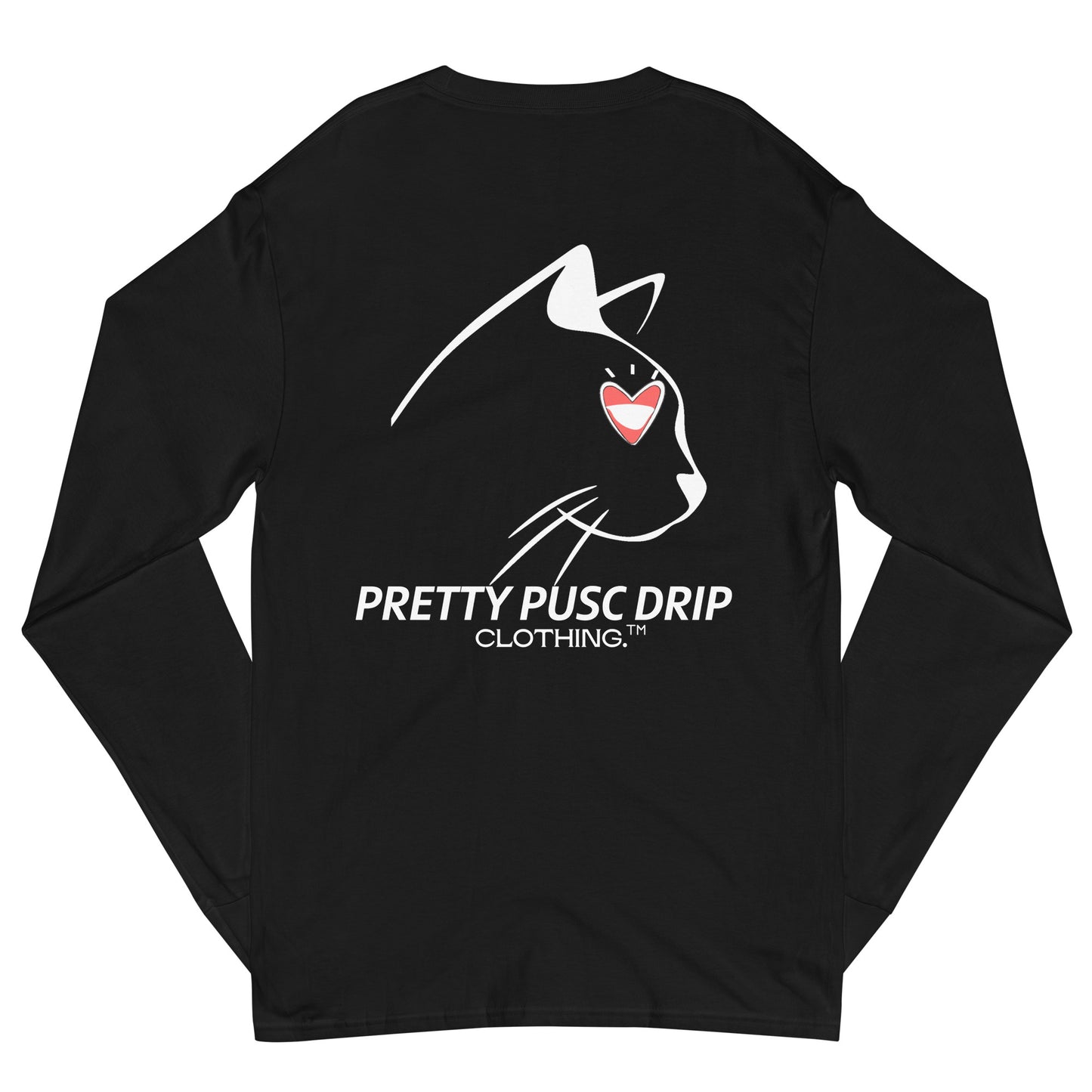 PrettyPuscDrip x Champion Unisex Long Sleeve T Shirt